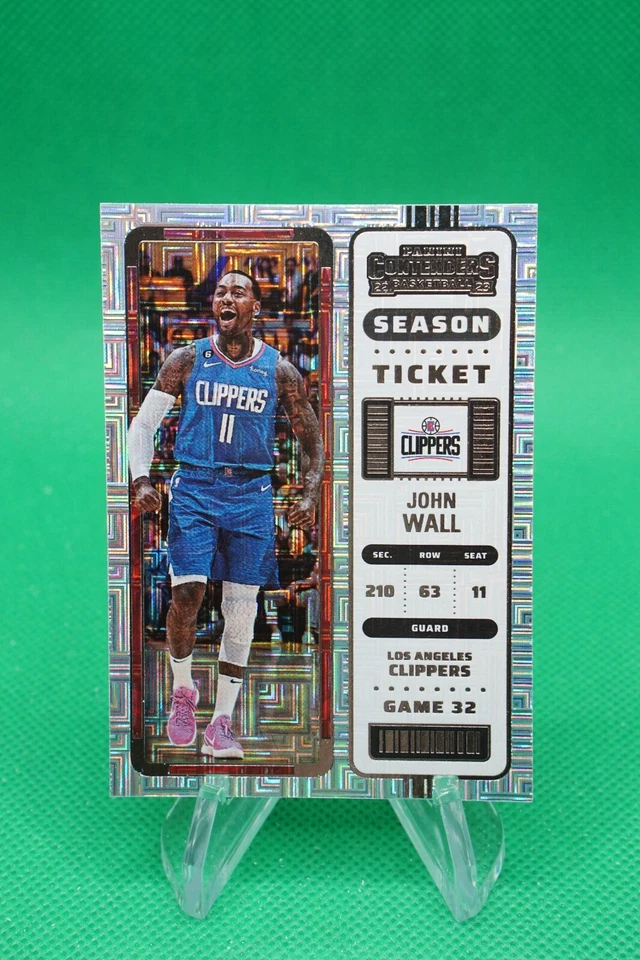 (2 Cards) 2022-23 Contenders Season Ticket #71 John Wall AS1 - Image 1 of 4