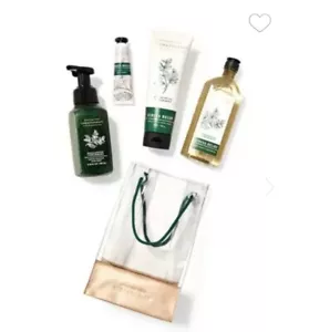 Bath & Body Works Eucalyptus Spearmint 5pc Gift Set Body Cream & Gel Wash, Soap - Picture 1 of 3