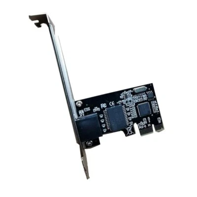 10/100/1000Mbps Gigabit Ethernet PCI Express Network Card Driver PCIe RJ45 LAN - Image 1 of 2