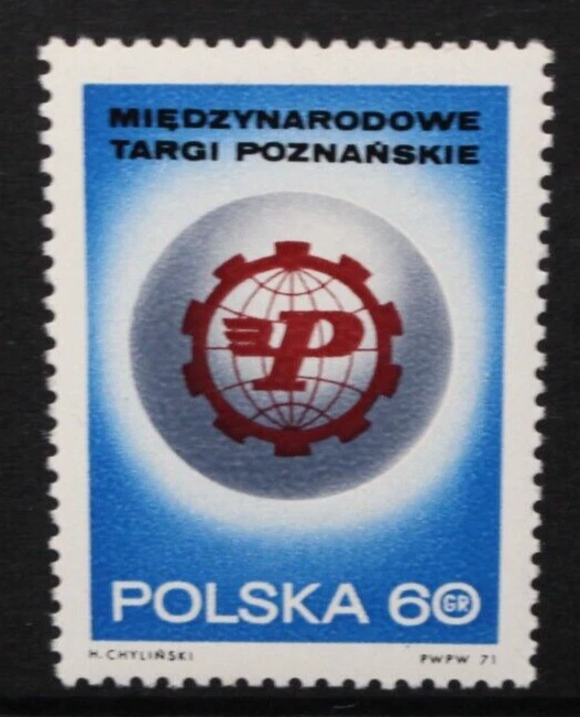 POLAND 1971 40th International Fair Poznan. Set of 1. Mint Never Hinged. SG2068. - Image 1 of 1