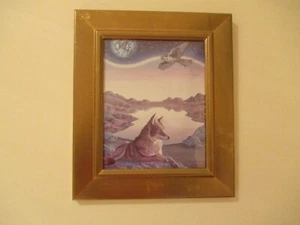 Painting 30x35cm timber frame - Picture 1 of 2