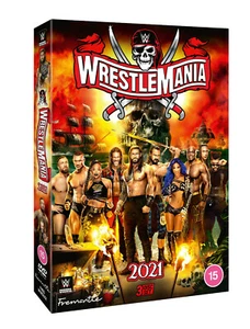 WWE WrestleMania 37 [3x DVD] *NEU* DEUTSCH Deutscher Kommentar WM 2021 XXXVII - Imagen 1 de 1