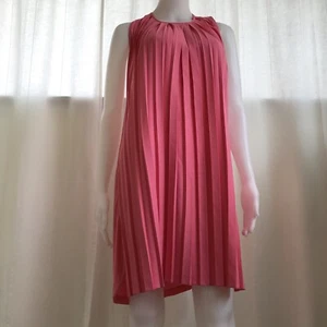 French Connection Vestido de Mujer Rosa Plisado Hi-Lo Primavera Vestido de Verano - Talla 6 - Imagen 1 de 11
