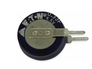 EATON Gold Cap-Elko 0,33F, 5,5V, radial, KR-5R5V334-R / 11,5x12,7 mm - Imagen 1 de 2