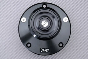 Tankdeckel Schnell Farbe Schwarz +Schlüssel YAMAHA FAZER-600 / FZS600 1997-2001 - Picture 1 of 10