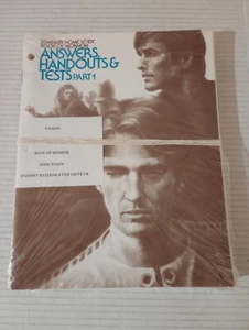 SEMINARY HOME STUDY BOOK OF MORMON ANSWERS HANDOUTS & TESTS PART 1 Vintage LDS - Picture 1 of 6