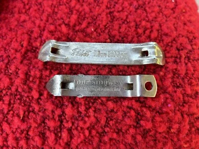 Abridor de latas de cerveza vintage Lone Star y Pabst cinta azul Foto 1 de 4