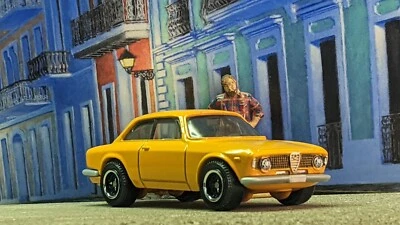 '24 MATCHBOX 1965 ALFA ROMEO GIULIA SPRINT GTA LOOSE 1:64 ITALIAN ROAD SERIES - Image 1 of 4