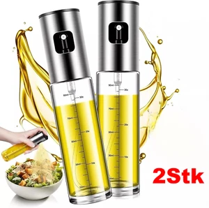 2x Spruzzatore Olio Nebulizzatore, Spruzzatore Olio Dispenser Olio Spazzola Imbuto Cooking Spray - Foto 1 di 9