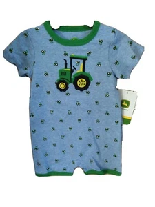 BABY Romper, John Deere, Boys 6-9 Months, New💙 - Picture 1 of 4