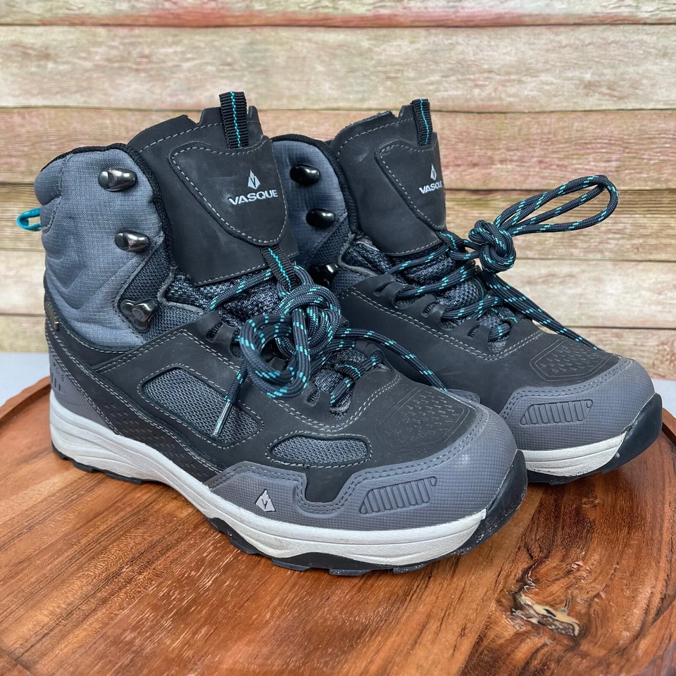 Vasque Botas de Senderismo Juveniles 6 Gris Brisa AT Ultradry Zapatos Impermeables Trail Usadas en Excelente Condición Foto 1 de 4