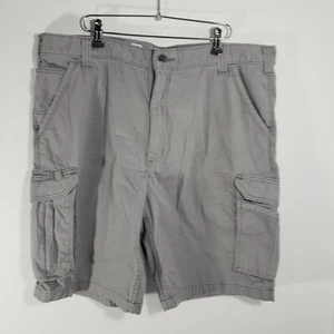 Pantalones cortos de carga Carhartt para hombre 40 gris fuerza calce relajado informal ropa de trabajo caminata campamento - Imagen 1 de 8