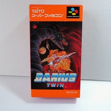 Darius Twin Super Famicom SFC SNES Japan Taito used