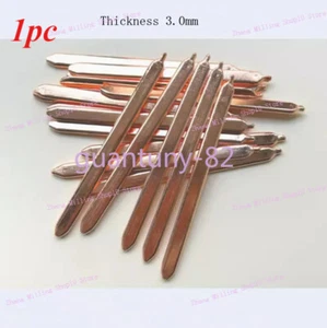 1pc 50mm-300mm Copper Flat Heat Pipe for Cooling Laptop CPU GPU Heatsink 8*3mm - Picture 1 of 6