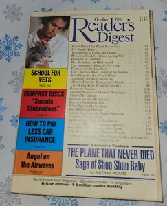 READER’S DIGEST MAGAZINE. Vintage. 1986 October. - Picture 1 of 1