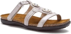 Naot Samantha Quartz Leather Sandals 37 6 - Picture 1 of 6