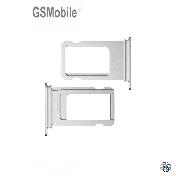 Porta Scheda SIM Card Holder Tray Argento IPHONE 7 A1778 Apple Originali - Immagine 1 di 1