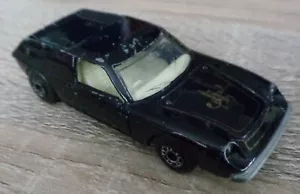 Rare Vintage 1969 Matchbox Lesney Superfast No 5 Black Lotus Europa JPS Version - Picture 1 of 9