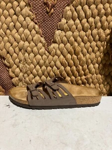 Birkenstock Women & Men Sandal Granada Brown Slip On US Men Size 8 And Women 10 - Picture 1 of 7