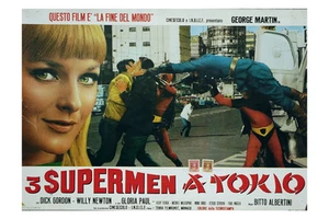 fotobusta film TRE SUPERMEN A TOKIO Bitto Albertini George Martin 1968 - Picture 1 of 1