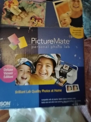Epson B351A PictureMate Deluxe Desk Top 500 Personal Photo Lab & Photo Printer - Image 1 of 4