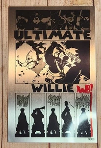 ULTIMATE WILLIE #1 MATTHEW WAITE WALKING DEAD HMG METAL LTD 28/30 SIG WAITE COA - Picture 1 of 5