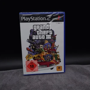 GTA Grand Theft Auto III 3 PS2 German Factory Sealed Brand New NEU Playstation - Bild 1 von 7