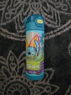 Disney Stitch Thermos 16oz Stainless Steel Container Water Bottle with Handle - Image 1 of 2