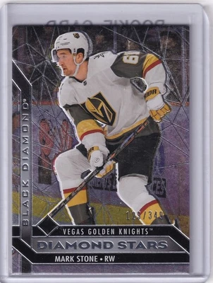 2020-21 Upper Deck Black Diamond Stars Mark Stone BDS-MS /349 - Image 1 of 2