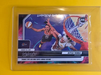 2025-26 WNBA Panini Instant #252 Lighting 5 Of 5 Alyssa Thomas Mercury SHORT Prt - Image 1 of 3