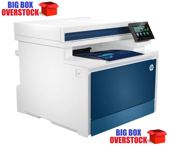 HP Color LaserJet Pro MFP 4301fdw All-In-One Printer - White/Blue - Image 1 of 1