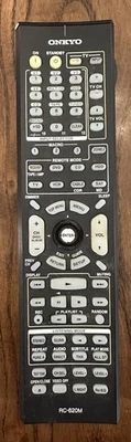 Подлинный оригинальный пульт дистанционного управления Onkyo RC-620M для телевизора TX-SR703 TX-SR703B TX-SR703S TX-SR803 - Изображение 1 из 4
