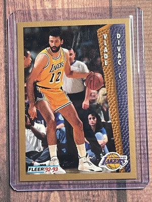🔥1992-93 Fleer - Vlade Divac #107 - Image 1 of 4