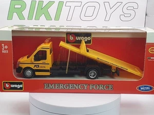 Mercedes Carro Attrezzi Burago 1/43 Giallo - Foto 1 di 3