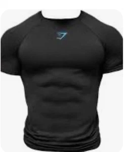Gymshark Onyx 5.0 "Midnight" Black Seamless T-Shirt | L | - Bild 1 von 1