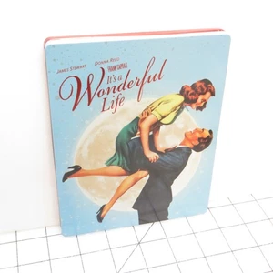 It's A Wonderful Life Steelbook 4K Blu-Ray Movie w/ Poster - Picture 1 of 4