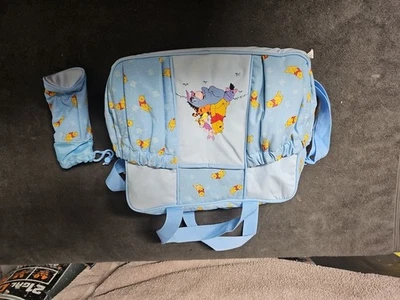 Disney Winnie The Pooh Diaper Bag With Drink Holder New - Image 1 of 4