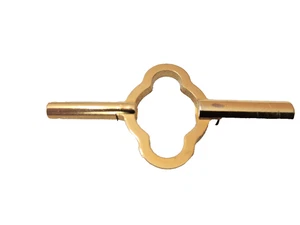 Gold Plated Carriage Clock Winding Key Size 2-3 - Picture 1 of 3
