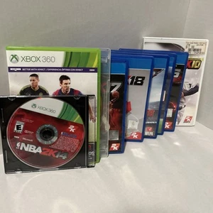 Sports Game Lot of 9 - FIFA 15 16 MLB 2K10 NBA 2K16 MADDEN 16 - XBOX 360 PS4 Wii - Picture 1 of 24