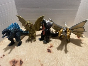 Lote de figuras de monstruo Godzilla Kaiju Mecha Ghidorah Space Godzilla Bandai Playmates - Imagen 1 de 15