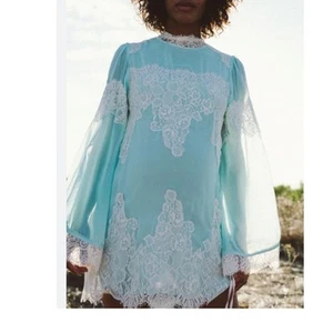 We Are HAH Queen 4 A Day Dress in Bright Baby Blue Size XS - Picture 1 of 7