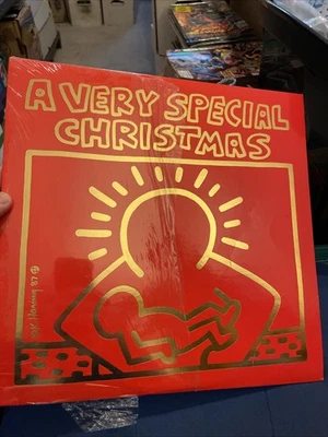 A VERY SPECIAL CHRISTMAS LP Vinyl 1987 Bon Jovi Run-dmc Stevie Nicks Madonna U2 - Image 1 of 4