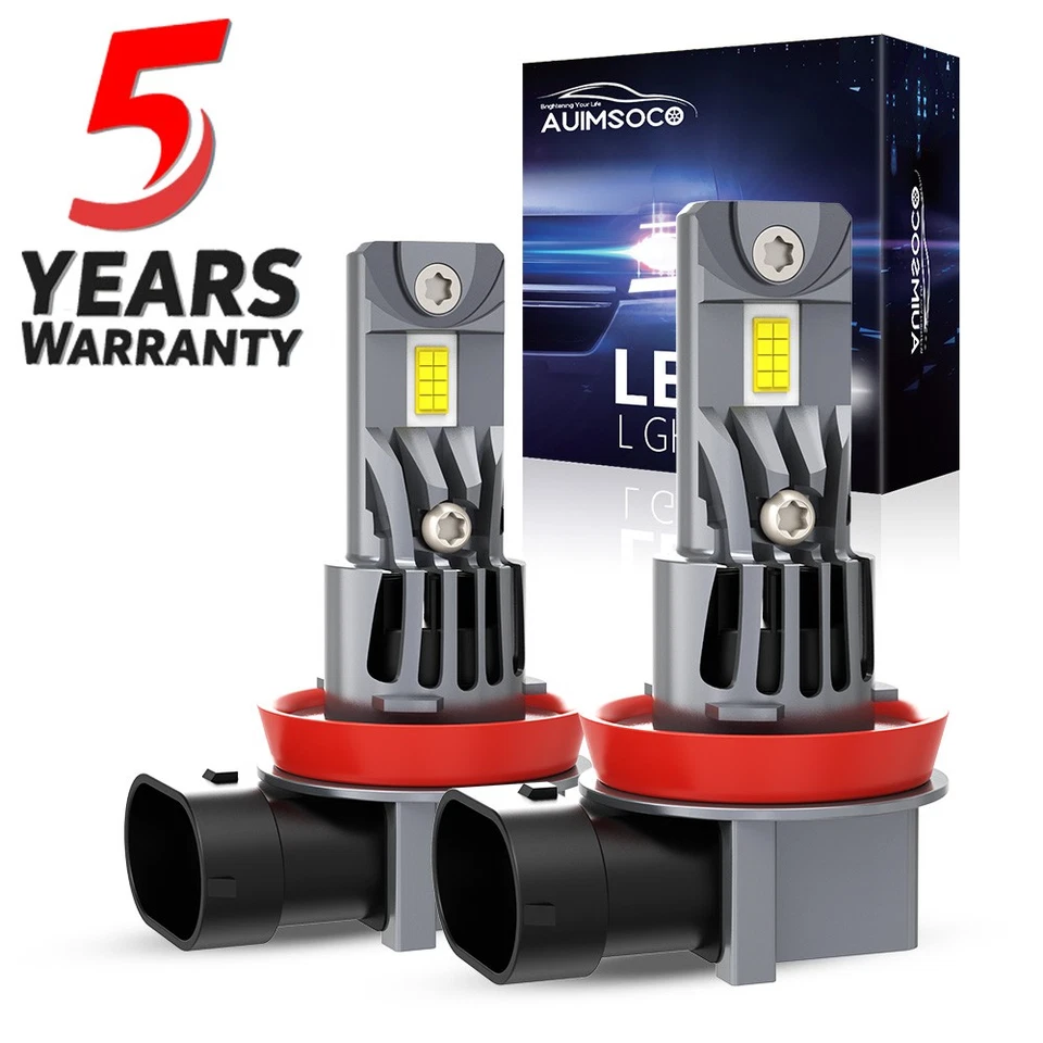 For Volvo	S80 2007-2013 LED Headlight 6500k White 10000lm Super Bright White 2x - Image 1 of 4