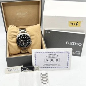 Authentische Seiko neuwertig Prospex Diver Scuba 6R35-00T0 Automatik Full-Set läuft Japan - Bild 1 von 13