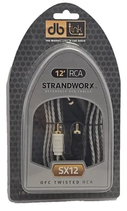 DB Link® Twisted-Pair Strandworx® Series RCA Cable (12 Ft.) - Picture 1 of 2