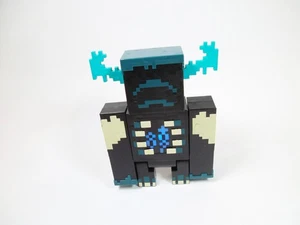 2022 Mojang Mattel Minecraft Warden 6" Lights & Sound Actionfigur ~ funktionstüchtig - Bild 1 von 4
