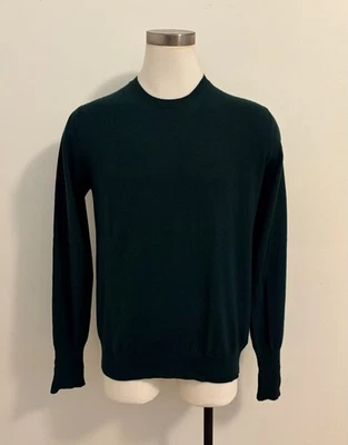 Ballantyne Cashmere Crew Neck Sweater Green (size: 54) - Image 1 of 4