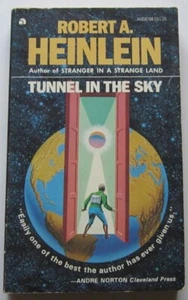 Tunnel in the Sky (Heinlein's Juveniles) Robert A. Heinlein PB Ace 82661 - Picture 1 of 6