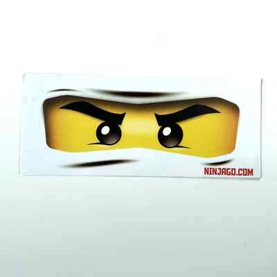 Lego Ninjago Pegatina Ventana - Vinilo Transparente 20 x 8 cm Foto 1 de 2