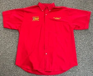 VINTAGE Khedive Shriners Button Up Shirt Men’s XL "007 License to Heal" - Picture 1 of 9